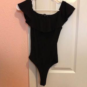 Kendall & Kylie Pacsun, XS, black bodysuit